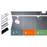 thumbnail of Paulmann URail Railspot DecoSystems Basic Losse spot E14  max. 20W  dimbaar 230V Wit 96970