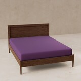 thumbnail of Benetton - Conjunto de 2 lençóis com elástico medindo 160x200cm + 30cm para uma cama de 1,60m na cor Rainbow Purple.