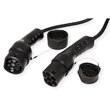 thumbnail of ROLINE E-Auto Spiral-Ladekabel Typ2, 1-phasig, 250VAC (1P+N+E), 32 A, 7,4 kW, max. 2m