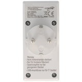 thumbnail of 2-fach Steckdosenadapter mit 2 USB Ladeanschlüssen, max. 2,1A Ladestrom