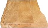thumbnail of vidaXL Tischplatte mit Baumkante 100x40x2,5 cm Massivholz Mango
