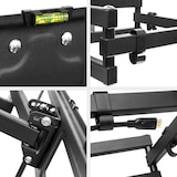 thumbnail of tectake Soporte de pared inclinable y giratorio para TV de 32" a 100" (81-254 cm), VESA 600 x 400, soporta hasta 120 kg  Negro