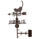 thumbnail of Girouette chat en fonte