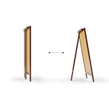 thumbnail of ALLboards Chevalet stop-trottoir pliable étanche avec une surface à craie – 78×44 cm – support publicitaire