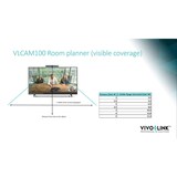 thumbnail of Vivolink VLCAM100 Webcam 8,28 MP 3264 x 2448 Pixel USB 2.0 Schwarz