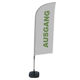 thumbnail of Showdown Beachflag - Komplett-Set - Ausgang Deutsch - Grau/Schwarz