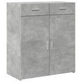 thumbnail of vidaXL Sideboard Betongrau 80x42,5x93 cm Holzwerkstoff