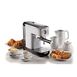 thumbnail of ariete cafetera slim espresso blanca manómetro café molido y monodosis 1381/14