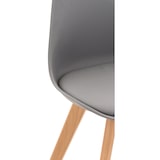 thumbnail of 4er Set Esszimmerstuhl Linares grau/Kunststoff