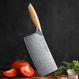 thumbnail of Hezhen - Damast-Hackbeil (chinesisches Kochmesser) - X01 Flaggschiff-Serie