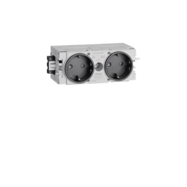 Tehalit Steckdose 2-fach gs GS2000 gsw GS20009011