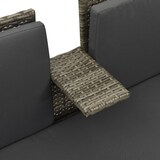 thumbnail of vidaXL 3-tlg. Garten-Lounge-Set mit Auflagen Poly Rattan Grau