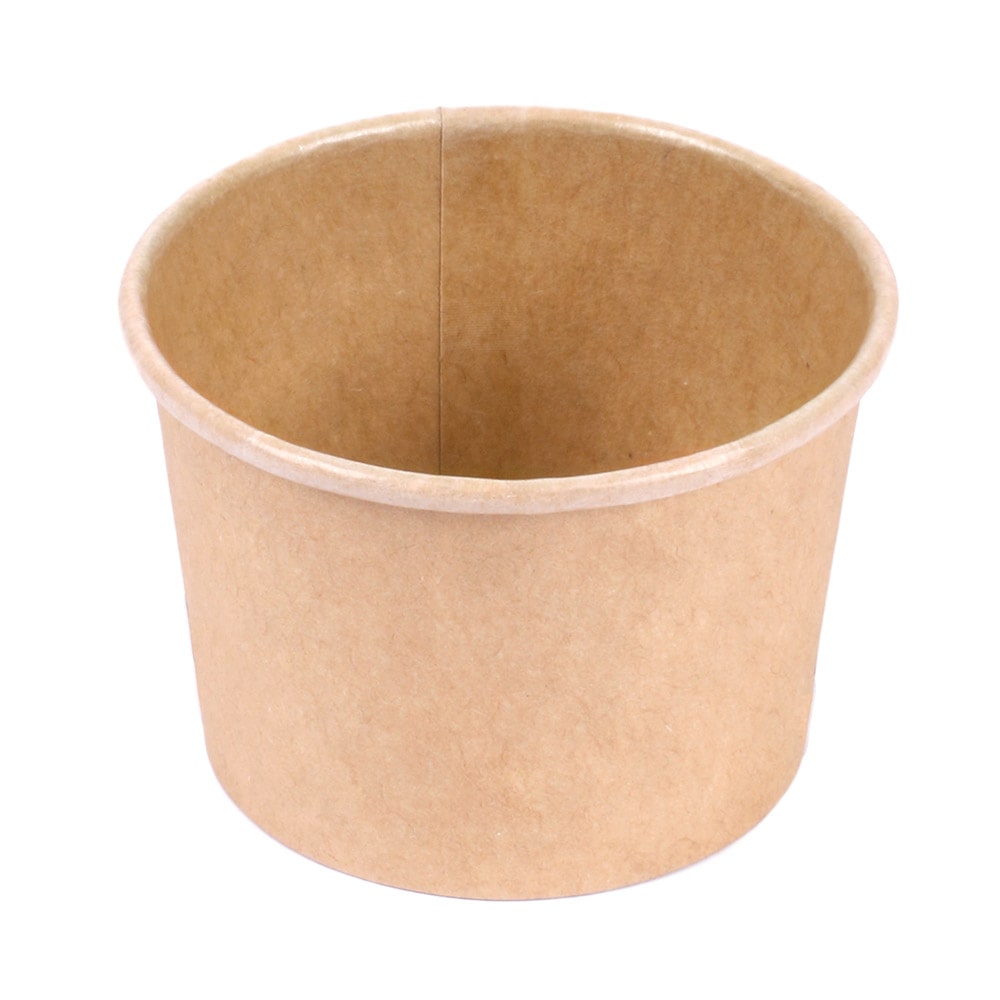 1000 Unités - Petits Pots 70 Ml (1 Oz) 210 + 18 Pe G/M2 Ø6,15/5X4 Cm Marron Carton - Garcia de Pou