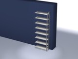 thumbnail of Aktenregal, Anbaufeld, HxBxT 2700x1010x335mm, Fachl. 60kg, 8xStahlboden, 8 OH