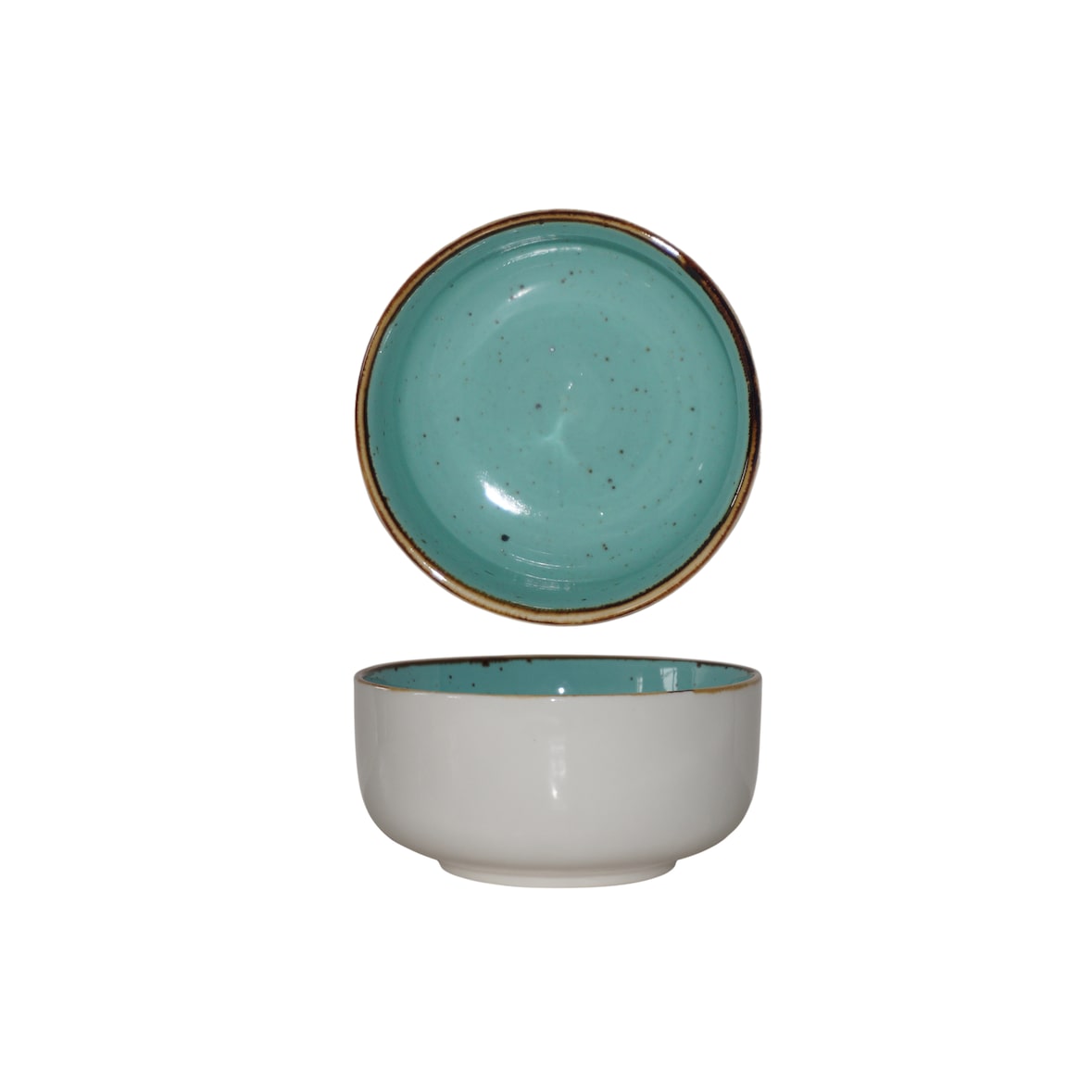 METRO PROFESSIONAL Noromi kom, porselein, Ø 15,4 cm, blauw, 4 stuks