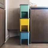 thumbnail of Kitchen Move 3 Mülleimer zur Mülltrennung BERGEN grün blau gelb 3x20L Plastik Bunt