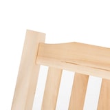 thumbnail of Outsunny banco columpio de madera de 2 plazas con reposabrazos cadenas ajustables y diseño listones carga 200 kg para jardín 117x69x60 cm natural