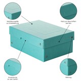 thumbnail of Falken 22001872 PURE Box Pastell DIN A5, Füllhöhe 100 mm - Blau