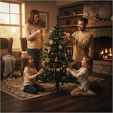 thumbnail of Künstlicher Weihnachtsbaum 150 cm Grün 440 Zweigen mit Metallständer