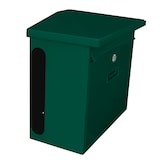 thumbnail of V-part Brievenbussen Metaal 402 mm 212 mm 360 mm groen