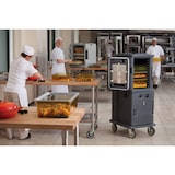 thumbnail of CAMBRO - UPCH8002-401 - Carro isotérmico com portas quentes - 52 x 69 x 137,2 cm - Azul ardósia