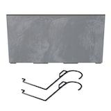 thumbnail of Prosperplast - Maceta URBI CASE BETON EFFECT W - 58x18x19,5cm en color Marengo