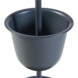thumbnail of Helloshop26 - Pflanzenständer im Outdoor-Stil 110 x 28 cm 3 schwarze Pflanztöpfe 03_0010318
