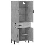 thumbnail of Helloshop26 - Buffet Sideboard Kommode Kleiderschrank Aufbewahrungsmöbel Organizer Küche Wohnzimmer Lounge hoch 69,5 x 34 x 180 cm 02_0034648