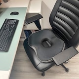 thumbnail of Zitkussen MEDISIT VI anti-slip en ademend schuim / mesh zwart hjh OFFICE