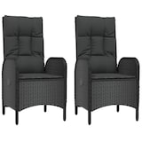 thumbnail of Helloshop26 - Conjunto de comedor de jardín exterior de 4 piezas con cojines negro 02_0013691