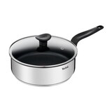 thumbnail of Tefal E3093204 Primary Sauteuse Inox Avec Revetement Anti-adhesif 24 Cm + Couvercle, Compatible Induction