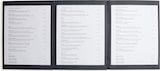thumbnail of Served with Style - 110002 Blue - Menükartenmappe A4 3 Hatch