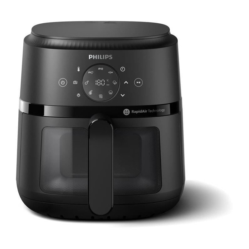 Airfryer - Philips - Série 2000 - Na220/00 - 4,2 L - 1500 W - 13 Modes - Noir