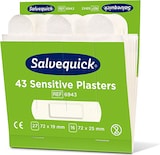 thumbnail of 60 Sets `Cederroth` Salvequick Sensitive Pflaster (43 Stück) weiss