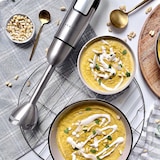 thumbnail of KLAMER Stabmixer Set 800 Watt, 4 in 1 Pürierstab Edelstahl mit stufenloser Geschwindigkeit und Turbo-Funktion