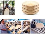 thumbnail of WISEFOOD 25 Teller - Palmblatt Teller quadratisch 17 cm 600ml - 25er Packungen