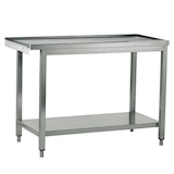 thumbnail of Table d'Entrée ou de Sortie Inox pour Lave-Vaisselles à Capot - Virtus - l100- L- P59- h87-