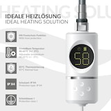 thumbnail of ML-Design Heizstab 600 W Weiß – Elektrischer Heizstab mit LCD-Display, Thermostat & Timer-Funktion, Heizpatrone für Badheizkörper mit Stecker