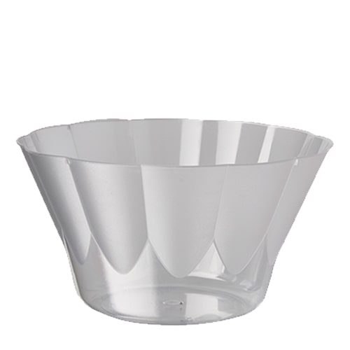 Starpak 20 Eis- und Dessertschalen, PS rund 400 ml Ø 12 cm · 7 cm glasklar