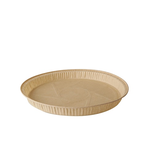PAPSTAR 150 Backformen "pure" 600 ml Ø 19,7 cm · 2,7 cm braun