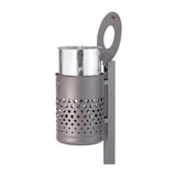 thumbnail of Abfallbehälter -eckig- mit Dach (4136)