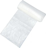 thumbnail of Müllbeutel 60 L aus HDPE Transparent 60x72 cm 10 my 600 Stück Müllsäcke Mülltüte Müll Beutel