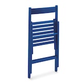 thumbnail of Yelloo - Sedia Libro colore BLU richiudibile Pieghevole salvaspazio Legno Massello di faggio