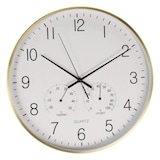 thumbnail of WellHome - Reloj de pared formato redondo color blanco Ø38x4,2cm