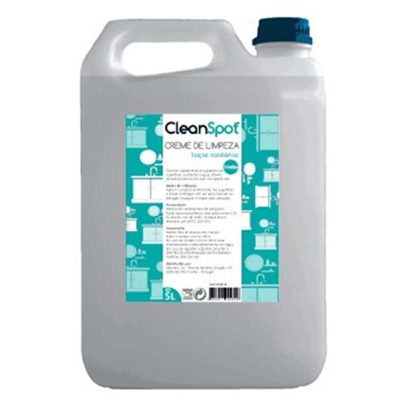 Creme Limpeza Loiças Sanitárias Cleanspot 5L