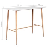 thumbnail of vidaXL 5-tlg. Bar-Set Weiß