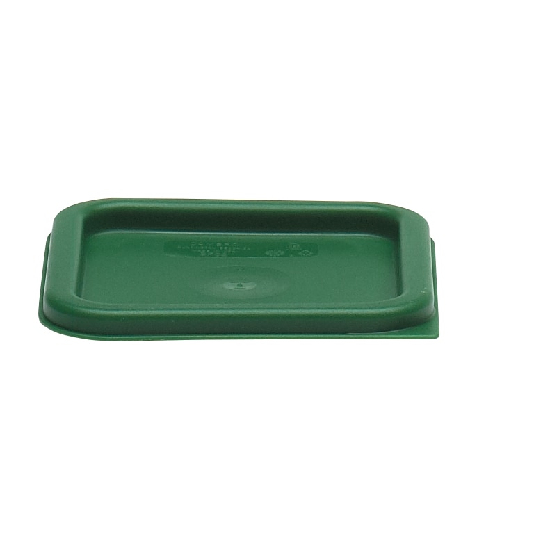 CAMBRO - SFC2-452 - TAPA para recipientes cuadrados (no incluido) de 1,9 l. y 3,8 l. - 18,5 x 18,5 cm - Color Verde Kelly
