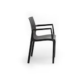 thumbnail of METRO PROFESSIONAL Fauteuil Bukisi, empilable, avec accoudoirs, en polypropylène, noir