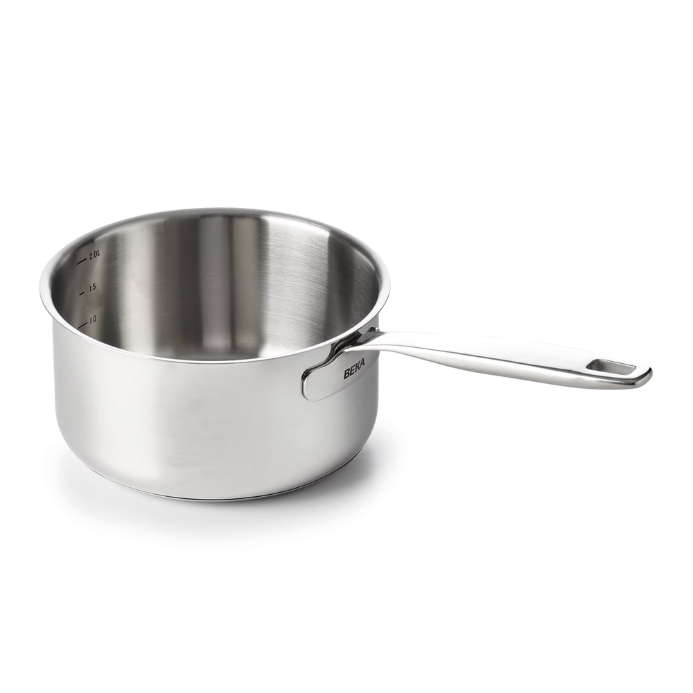 Casserole Maestro 18 cm en   -  230 cl Argent Rond Inox Beka