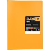 thumbnail of Pasta com 10 capas Poliplás “LIKE” Tangerina